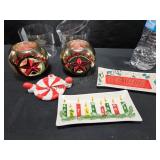 Christmas Candles & Trays
