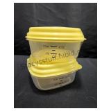 2 One Cup Storage Bowls 2 One Cup Storage Bowls