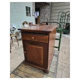 Wood Stand With Storage 18x26x24 Wood Stand With Storage 18x26x24