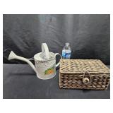 Tin Water Can & Box Tin Water Can & Box