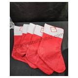 5 Felt Stockings