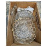 Glass Serving Bowls & Wine Glasses