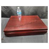 Wood Silverware Storage Box