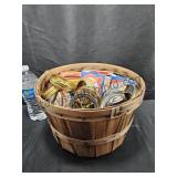 Basket Of Canning Rings & Old Rubbers