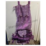 4 Sexy Purple Curtains Each Are 42 x 88