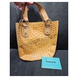 Leather Tote & Card Wallet