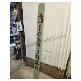 Old Barn Wood 6 FT Greeter