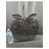 Large Metal Apple Basket