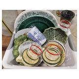 Glasses, Plates, Bowls ETC