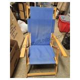 Folding Wood Frame Chair