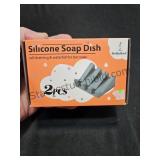 Silicone Soap Dish 2 PK