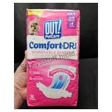 Doggy Diapers 13 to 18 inch Waist