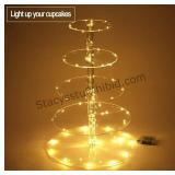 Lighted Cupcake / Display Stand