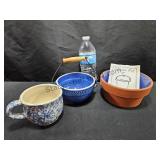 Baking Dish, Basket & Mug