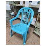 Blue Lawn Chair