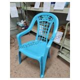 Blue Lawn Chair