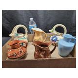 Collection Of  Creamers/Sm Pitchers