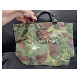 Vinyl Camo Tote