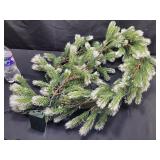 9 Foot Lighted Garland Battery & Usb