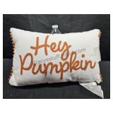 Hey Pumkin Throw Pillow