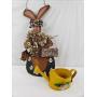 Wood Bunny Hanger & Water Can