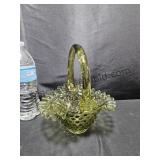 Green Fenton Basket