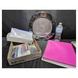 Wall Clock Works & Office Supplies