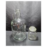 Glass Jug & Canister