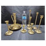 Brass Candlestick Holders