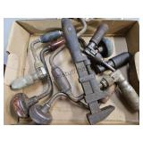 Old Hand Drills & Wrench