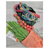 Fort Building Set & Ring Toss Game