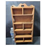 Wood Display Shelf
