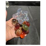 VTG Art Glass Grape Cluster