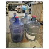 4-- 5 Gallon Water Jugs