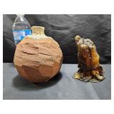 Troll Candle & Stoneware Vase