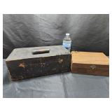2 Older Wood Boxes