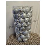 75 CT Silver Ornaments