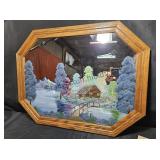 27x21 Painted Mirror Chris 97