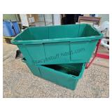 3 Large Green Totes 3