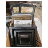 3 Pc Shelf Set & Misc Frames