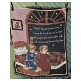 Toddler SZ Bedtime Prayer Blanket