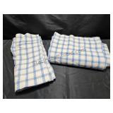 4 Curtains 24x34 2 Toppers 54x15 Used