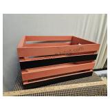 Wood Crate 18x12x9.5