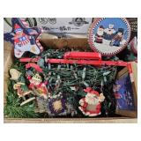 Christmas Garland , Lights & Ornaments