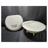 Tupperware Bag Holder & Strainer Set