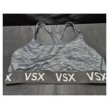Victorias Secret Sports Bra SZ XL Blk Gray