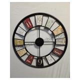 24 Inch Metal Clock Face