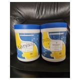 2 Tubs Antibacterial Wipes 6x8 280 Total
