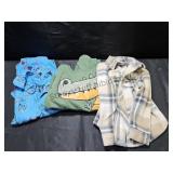 2 Jammie Sets & Flannel SZ 3T