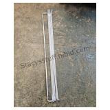 4 Curtain Rods 48 to 84 2 In Deep